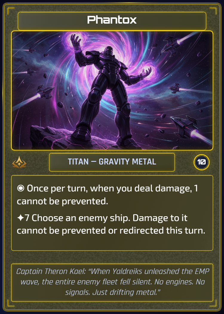 Phantox — Titan of Unstoppable Strike